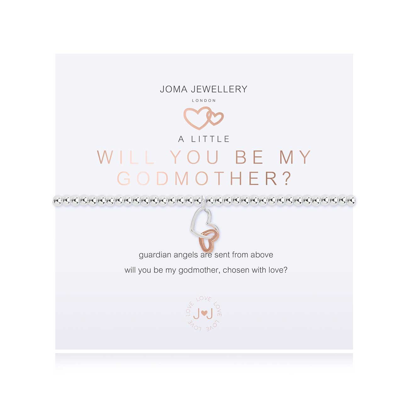 Joma Jewellery A Little Will You Be My Godmother Bracelet