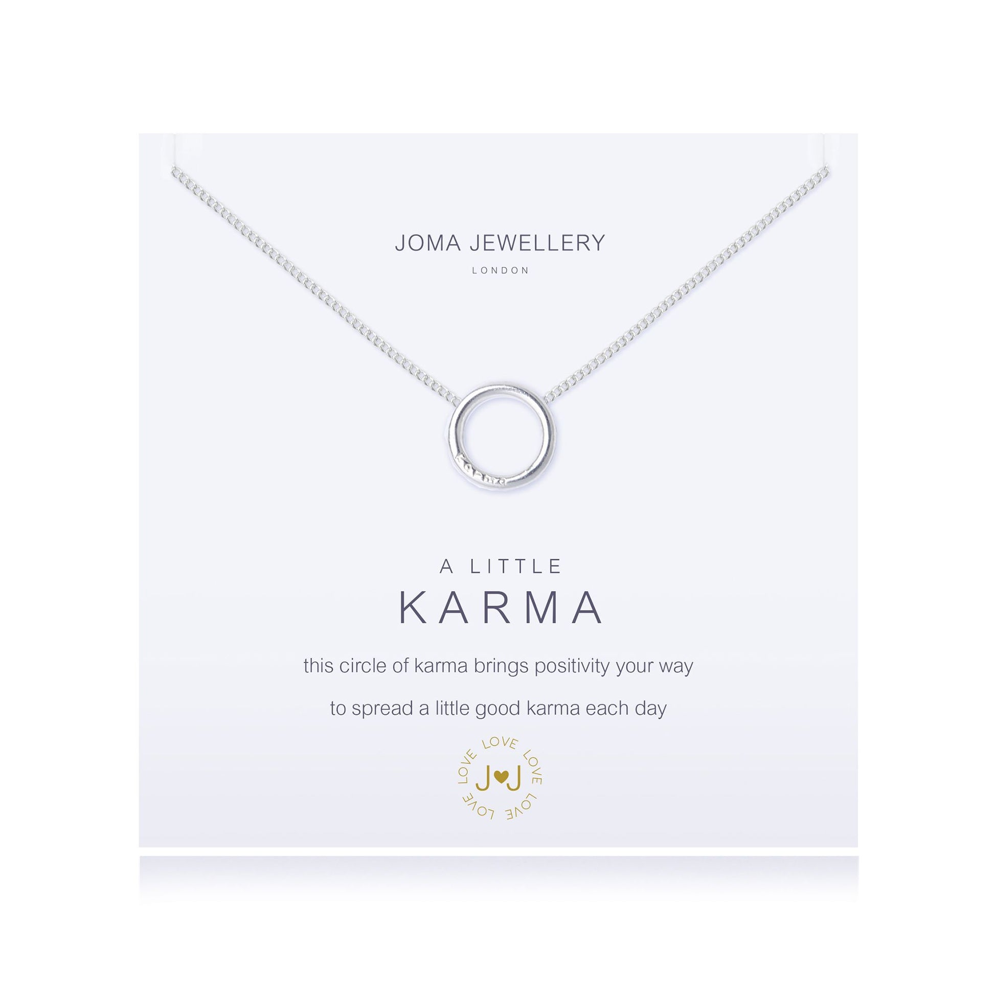 Joma Jewellery 'A Little Karma' Necklace