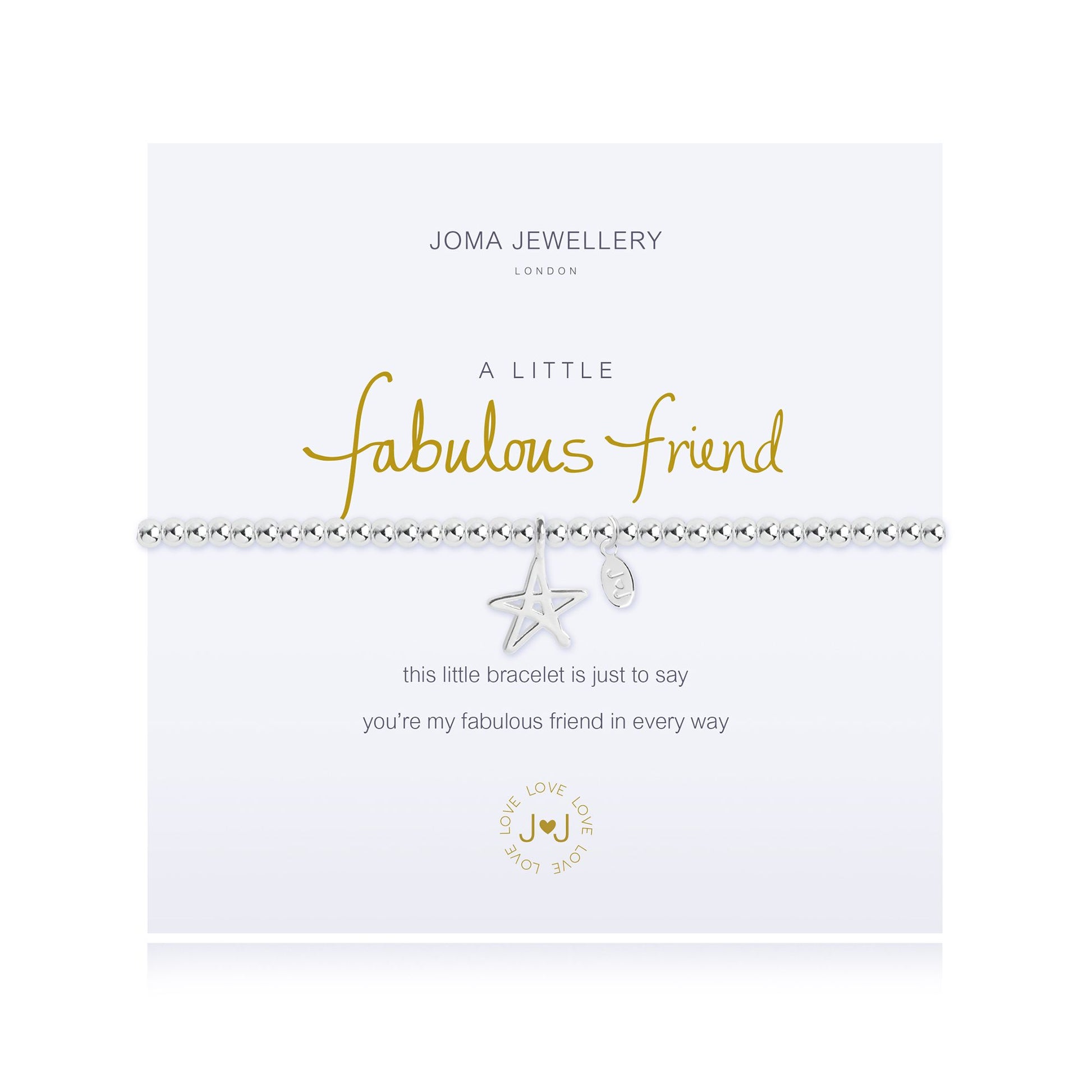 Joma Jewellery 'A Little Fabulous Friend' Bracelet