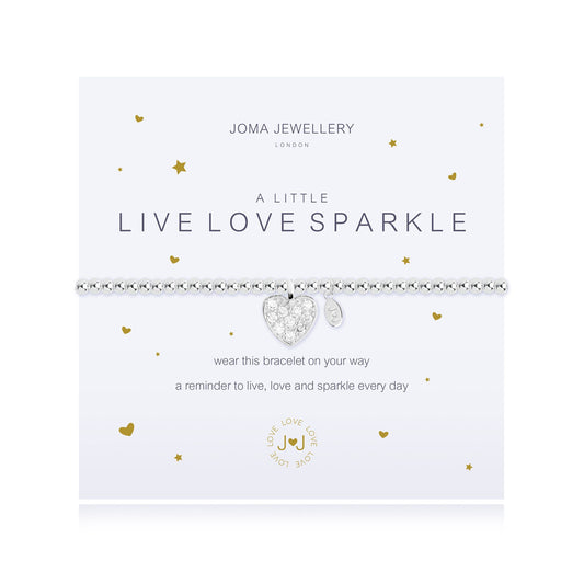 Joma Jewellery 'A Little Live Love Sparkle' Bracelet
