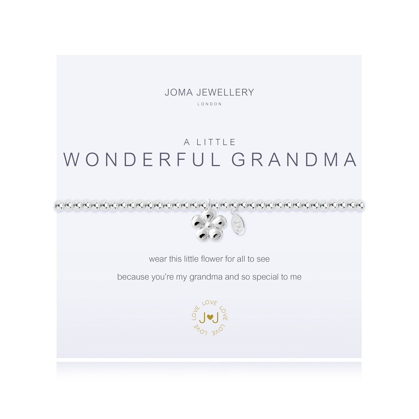 Joma Jewellery 'A Little Wonderful Grandma' Bracelet