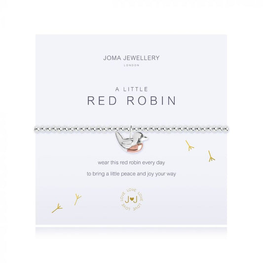 Joma Jewellery 'A Little Red Robin' Bracelet