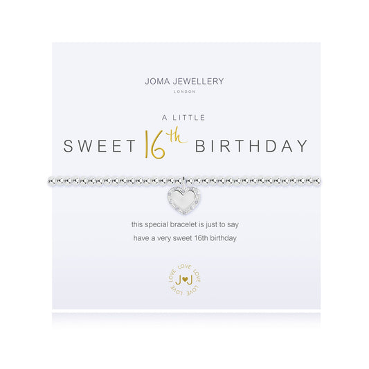 Joma Jewellery 'A Little Sweet 16th Birthday' Bracelet