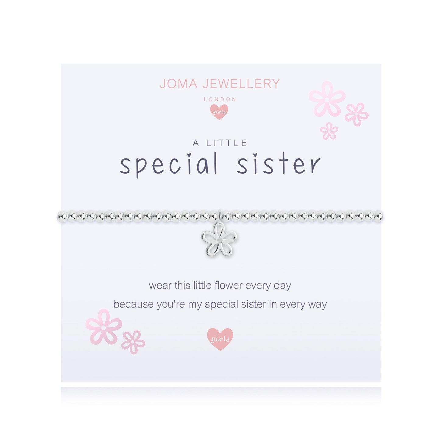 'A Little' Special Sister Children's Bracelet Silver-Plated