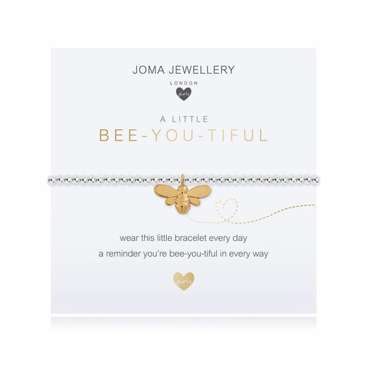 'A Little' Bee-You_Tiful Bee Girl Bracelet Gold Silver-Plated Joma Jewellery