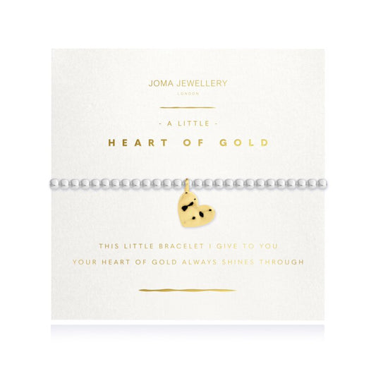 Joma Jewellery A Little Heart Of Gold Bracelet