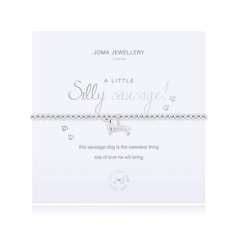 Joma Jewellery A Little Silly Sausage Bracelet