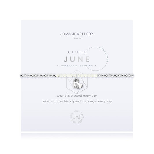 Joma Jewellery A Little Birthstone June Moonstone Bracelet