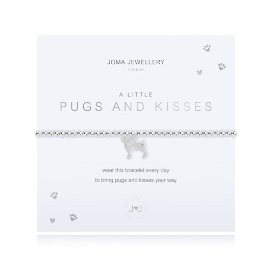 Joma Jewellery A Little Pugs And Kisses Bracelet