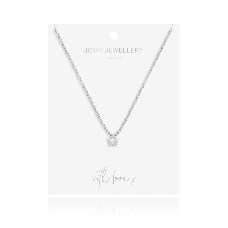 Joma Jewellery Astra Star Crystal Necklace