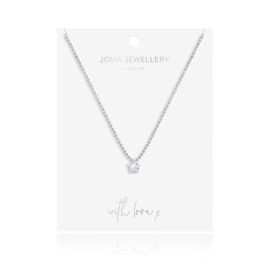 Joma Jewellery Astra Star Crystal Necklace