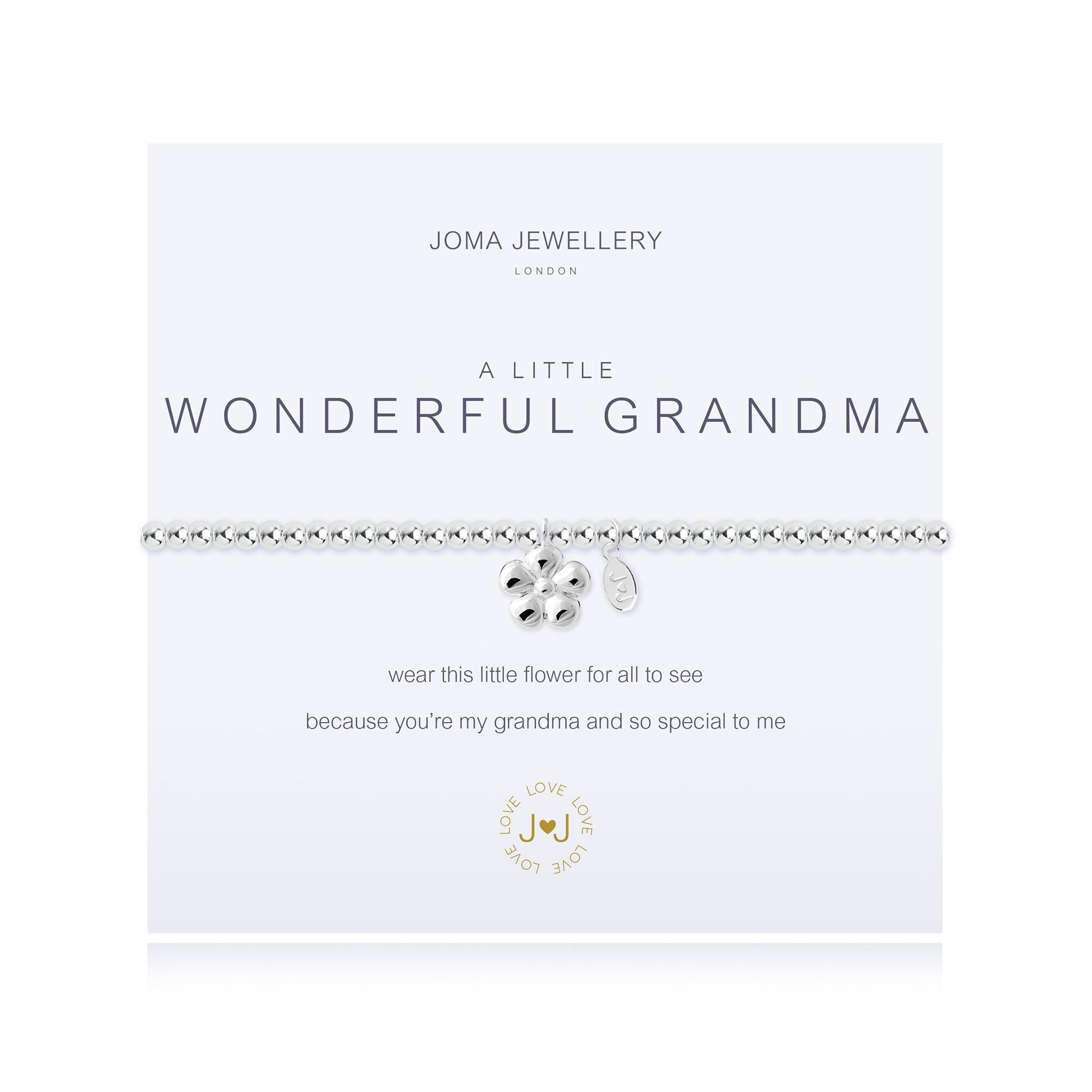 Joma Jewellery 'A Little Wonderful Grandma' Bracelet