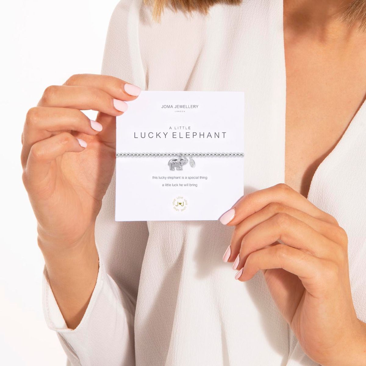 Joma Jewellery 'A Little Lucky Elephant' Bracelet